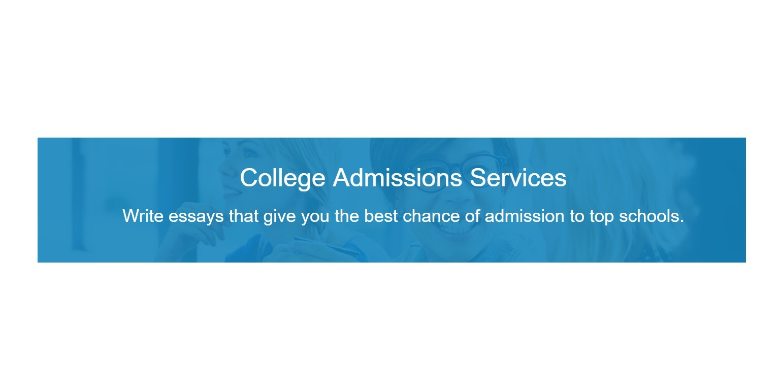 Admission Essay Writing Services